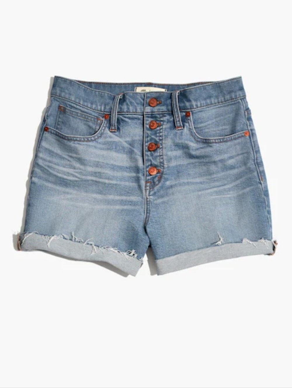 NWT Madewell Size 29 High Rise Denim Button Fly Shorts